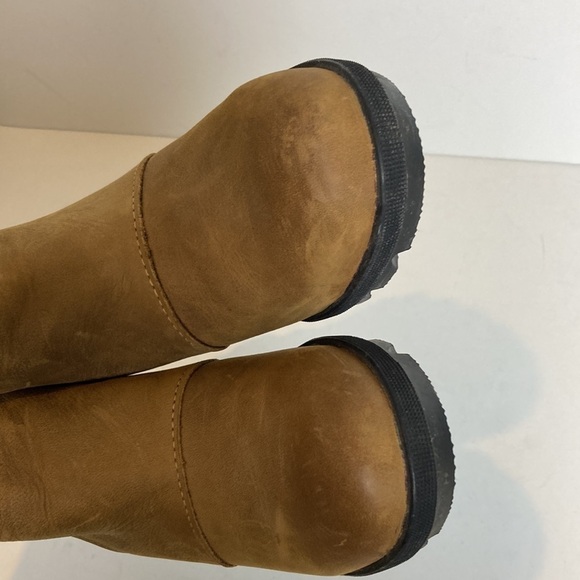 Sorel Womens Joan Of Arctic Wedge II Chelsea Boots 5 Elk Brown NL3493-286 Winter - Picture 10 of 14
